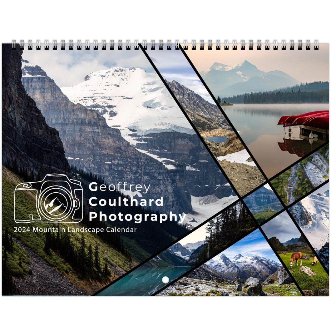 2024 Mountain Landscape Photography Calendar